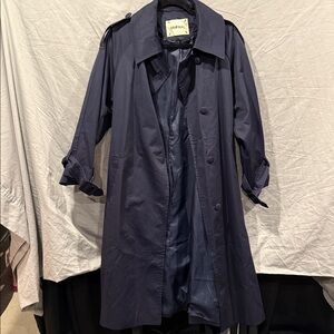 Commense Deep Blue Trench Coat
